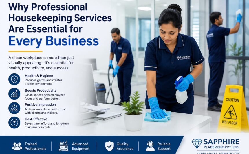 Why Professional Housekeeping Services Are Essential for Every Business Why Professional Housekeeping Services Are Essential for Every Business