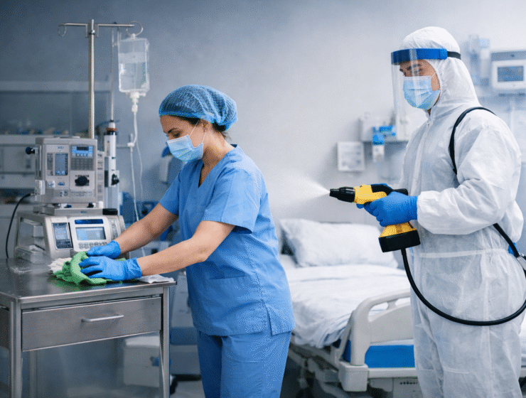 Hospital and healthcare cleaning services