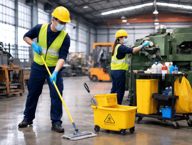 Industrial Housekeeping cleaning services