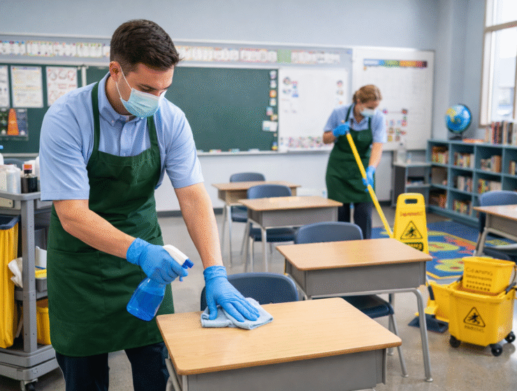 School & Educational Institution Housekeeping cleaning services