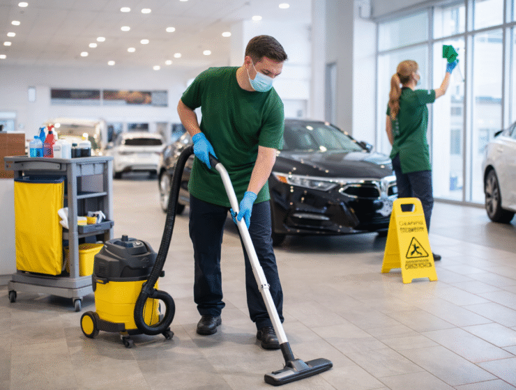 Showroom & Commercial Cleaning Services